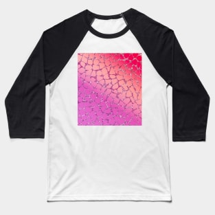 PINK GLITTER GRADIENT PATTERN Baseball T-Shirt